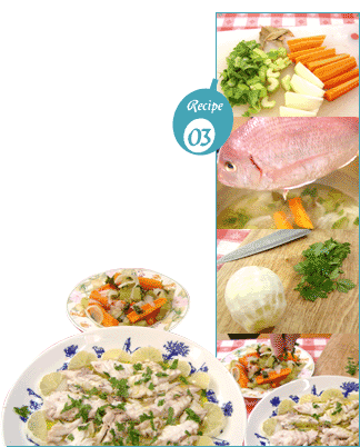 真鯛のオリーブ風味
